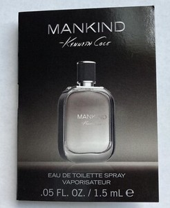 KENNETH COLE MANKIND 0.05 oz 1.5 ml EDT Mini/Travel Vial Lot Sample Deal