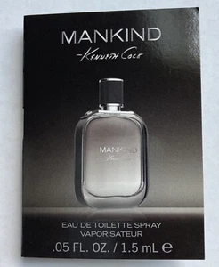 KENNETH COLE MANKIND 0.05 oz 1.5 ml EDT Mini/Travel Vial Lot Sample Deal - Picture 1 of 8