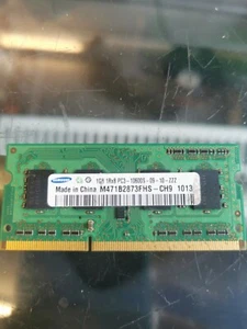 SDRAM Samsung 1Gb PC3-8500S, 1067 Mhz, DDR3 MacBookPro compatible - Picture 1 of 2