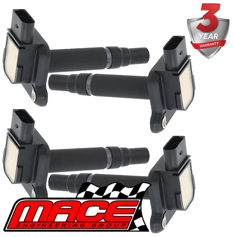 4 X BOBINA DE ENCENDIDO DE REPUESTO ESTÁNDAR MACE PARA VOLKSWAGEN SHARAN 7M AWC 1.8L I4 Foto 1 de 1
