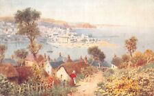 OLD TUCK TOPOGRAPHICAL POSTCARD TEIGNMOUTH SHALDON UNUSED USED GD VERY GD