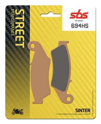 SBS 694HS PASTIGLIE FRENO ANTERIORE SINTER per SUZUKI RM 125 1996-2008 Foto 1 de 4