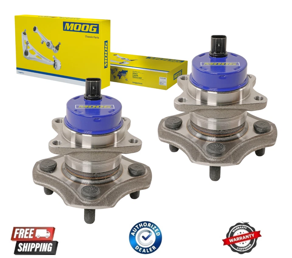 MOOG Pair Rear Wheel Hub Bearings for 2000-2006 Toyota Echo Scion XA XB w/ ABS - Image 1 of 1