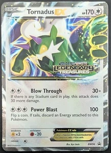 Tornadus EX BW96 Legendäre Schätze Prerelease Promo Pokemon Karte - Bild 1 von 2