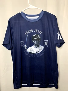 No Tags Aaron Judge New York Yankees Baseball Men’s Blue Shirt Size S? A1224 - Picture 1 of 4