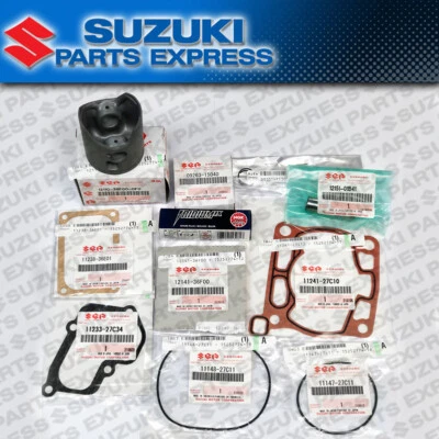 NEW 2001 2002 2003 SUZUKI RM125 RM 125 COMPLETE OEM TOP END PISTON KIT & GASKETS - Image 1 of 4