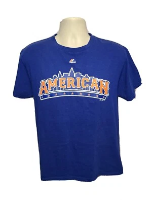 Camiseta Majestic American All Star Games Robinson Cano #24 Adulto Mediana Azul Foto 1 de 4