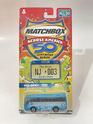 Matchbox Across America 50th Birthday New Jersey NJ-003 IKARUS COACH New In Pack - Image 1 of 4