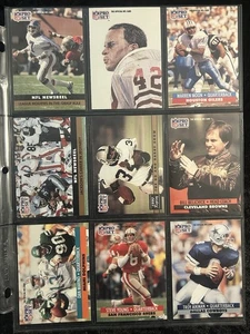 NFL Pro Set Cards 1991 - 185 Total. Marino, Bo, Aikman, Belichick, Young 🏈🏈🏈 - Bild 1 von 10