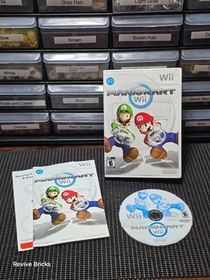 Mario Kart Wii (Nintendo Wii, 2008) CIB Complete Tested and Working Great Cond. - Image 1 of 4