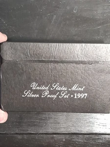 1997-S US Mint Silver Proof Set 5 Coin Set OGP Original Government Packaging - Picture 1 of 4