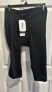 Santic Women's Black Cycling Tights 3/4 Sz XL NWT - Picture 1 of 12