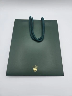 ROLEX SHOPPING BAG 10.5" X 8.25" X 5" USED GOOD CONDITION - Image 1 of 3