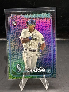 Dominic Canzone 2024 Topps Series 1 Easter/Spring Foil SP #195 Mariners - RC - Picture 1 of 2