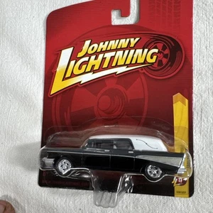 1957 Chevy Hearse 2011 Johnny Lighting Forever 1/64 Die Cast  - Picture 1 of 6