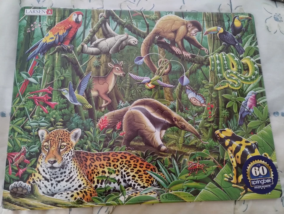 Children's Puzzle- South American Rainforest - Image 1 of 1