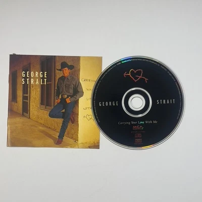 George Strait - Carrying Your Love With Me CD 1997 MCA Country CD & ARTWORK ONLY Foto 1 de 4