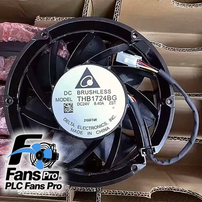 1PCS Brand New Delta THB1724BG DC 24V 8.4A 172*172*51MM Inverter Fan Fast Ship - Image 1 of 3