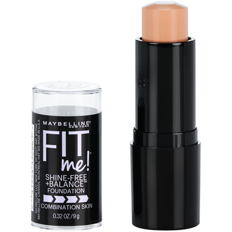 Maybelline Fit Me Shine-Free Foundation Stick, YOU CHOOSE - Image 1 of 1