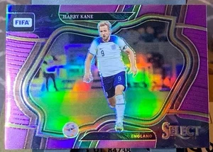 2022-23 Panini Select FIFA HARRY KANE 26/75 Purple Prizm Field Level England - Picture 1 of 3