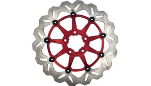 Galfer Oversized Wave Full-Floating Front Brake Rotor 13" Red #DF680CWSS-R - Picture 1 of 1
