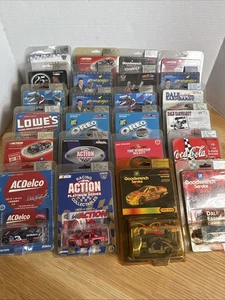 Mixed Lot Of  24 1:6 Vintage NASCAR Collectables - Picture 1 of 13