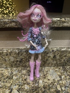 Muñecas Monster High 2013 Frights Cámara Acción Viperina Gorgon con Accesorios - Imagen 1 de 2
