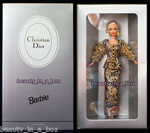 Christian Dior Barbie Doll Paris Designer in Mattel SHIPPER 1995