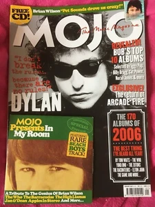Mojo Magazine January 2007 158 With CD Dylan Brian Wilson Robert Plant - Imagen 1 de 3
