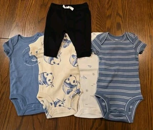 Carter's Baby Boys Clothing Lot 5 Pieces Size 3 Months New Without Tags - Picture 1 of 16