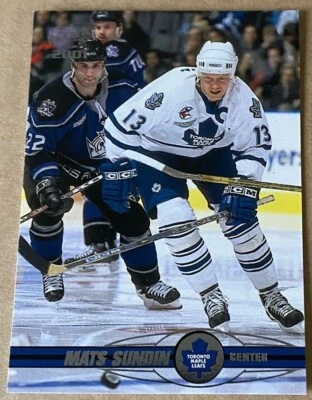 MATS SUNDIN 2000-01 PACIFIC Card #399 NM-MT Condition - Image 1 of 2
