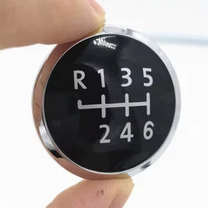 6 Speed Gear Shift Knob Emblem Cover for TOYOTA Corolla 1.8MT 2007-2013/ RAV4  - Picture 1 of 13