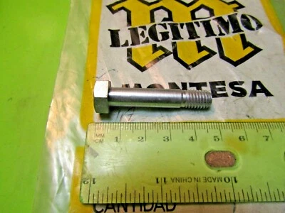 Perno de clavija de pie Montesa Cappra 125 MX p/n 2120.350 y 2120.350.1 NOS 18M 1970-1974 Foto 1 de 3