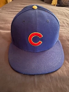 Chicago Cubs New Era 2017 Gold Program World Series Champions Commemorative Hat - Picture 1 of 2