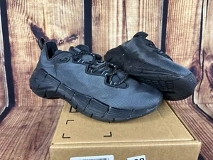NEW Reebok Zig Kinetica II Men's 8 Black Low Athletic Running Shoes Sneakers - Picture 1 of 7