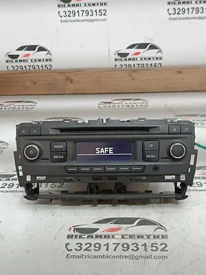 👉AUTORADIO LETTORE CD MP3 2013 SEAT IBIZA FR IV 6J0035156 6J0035156BGY C5 - Immagine 1 di 4