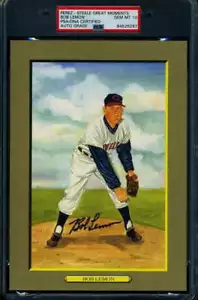 Bob Lemon Gem Mint 10 PSA DNA Slab Signed Perez Steele Great Moments Autograph - Picture 1 of 1