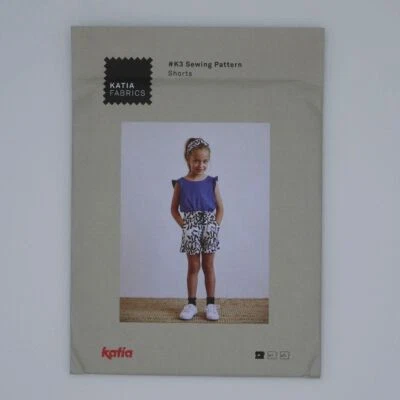 SHORTS K3 DRESSMAKING PATTERN, BY KATIA - Image 1 of 2