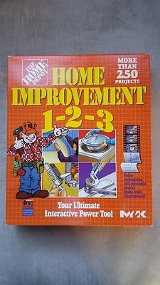 The Home Depot Home Improvement 1-2-3 - PC CD Computer Software  Mac - Image 1 of 2