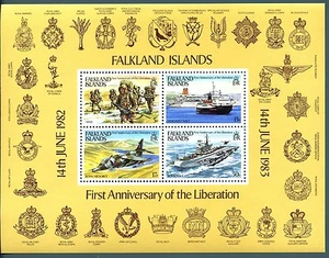 FALKLAND - BF - 1983 - 1. Jahrestag der Befreiung der Falklandinseln - Bild 1 von 1