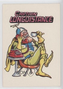 1983 General Mills Zero Heroes Captain Longdistance #38 0a3