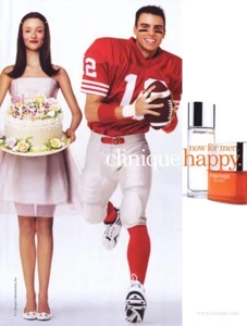 Clinique Happy Heart Audrey Marnay 1999 perfume 1 página revista anuncio - Imagen 1 de 1