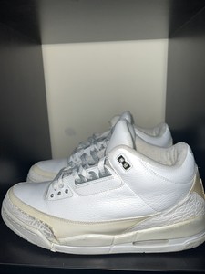 Nike Air Jordan 3 Retro Pure Money White Silver 136064-103 - Sepsport