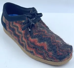 Zapatos Oxford Clarks Shacre Ii Step para hombre talla 7 M multicolor de lana - Imagen 1 de 11