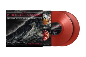JAMES HORNER - The Perfect Storm 2023 Dutch 180 Gram Red & Black Marbled 2 LP - Picture 1 of 1