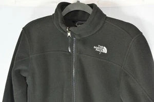 The North Face Black Full-Zip Fleece Jacket Boys Large VGUC  - Picture 1 of 3