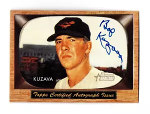 2004 Bowman Heritage Bob Kuzava Baltimore Orioles Pitcher RIP - Bild 1 von 2