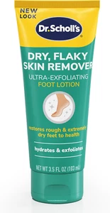 Dr Scholl'S Dry, Flaky Skin Remover Ultra Exfoliating Foot Lotion Cream, 3.5 Oz, - Picture 1 of 11
