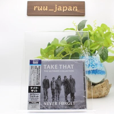New Take That Never Forget The Ultimate Collection Blu-spec CD2 + DVD Region 2 - Image 1 of 3
