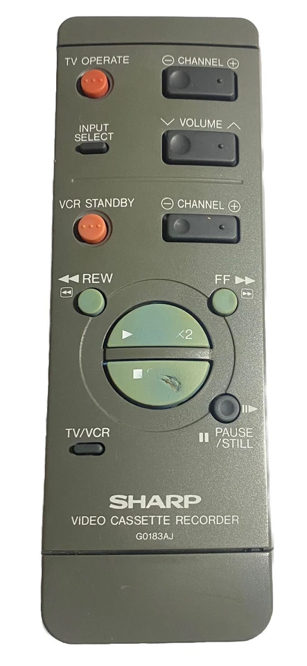 Originale Sharp G0183AJ Fernbedienung für Videorecorder 2 Jahre Garantie - Bild 1 von 1